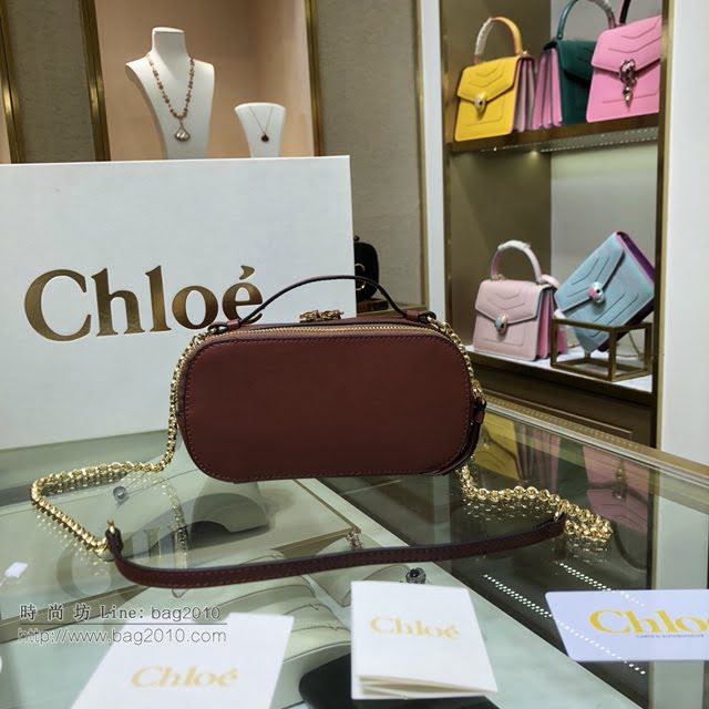 Chloe女包 克洛伊經典C Bag鏈條相機包 Chole手提肩背斜挎包  jjh1223